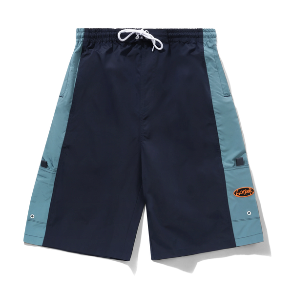 Butter Goods Abseil Boardshorts, Navy / Sky