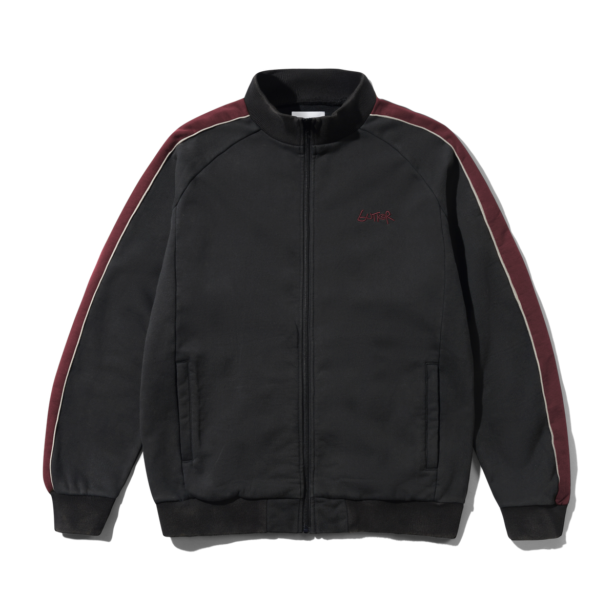 Abseil Fleece Jacket, Washed Black