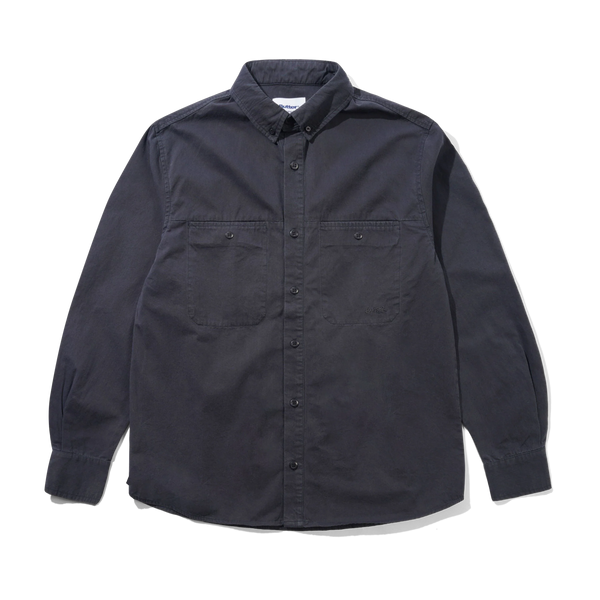 Butter Goods Abseil L/S Shirt, Washed Navy