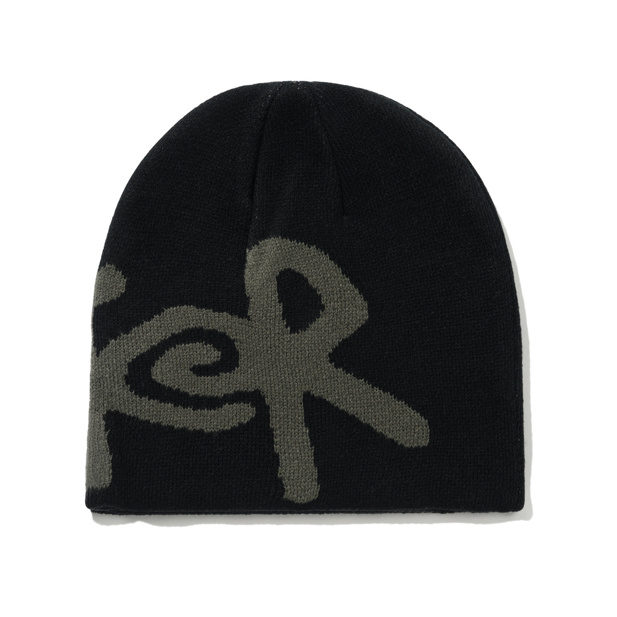 Abseil Logo Skully Beanie, Black