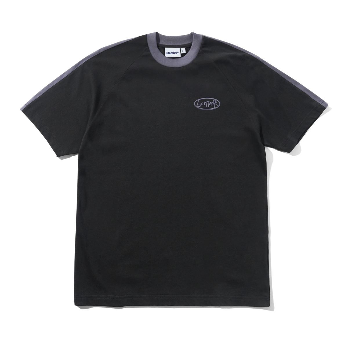 Abseil Panel Tee, Black / Slate