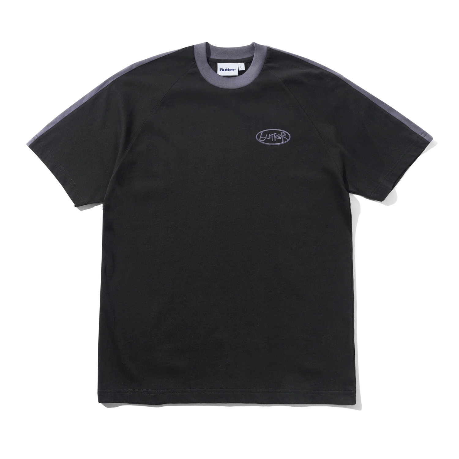 Abseil Panel Tee, Black / Slate