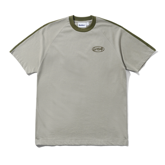 Abseil Panel Tee, Cement / Moss