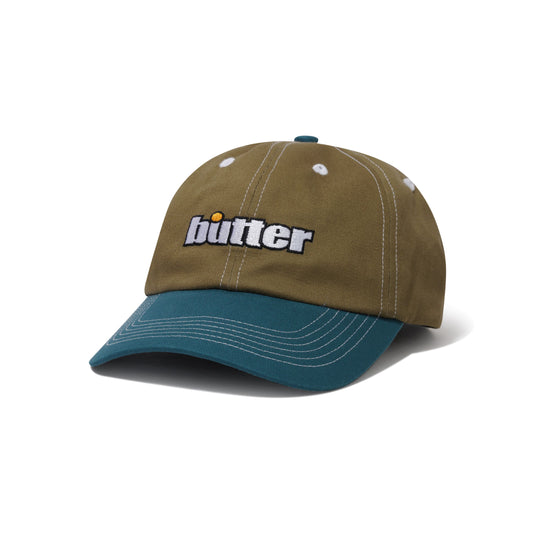 Ace 6 Panel Cap, Canteen / Teal