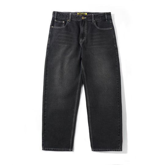 Ace Denim Jeans, Distressed Black