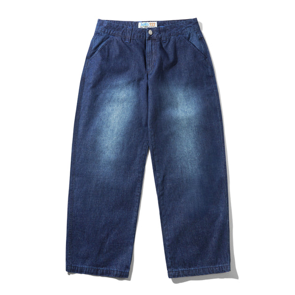 Lo-Fi Activate Denim Jeans, Distressed Raw Denim