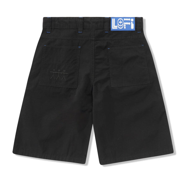 Lo-Fi Activate Shorts, Black