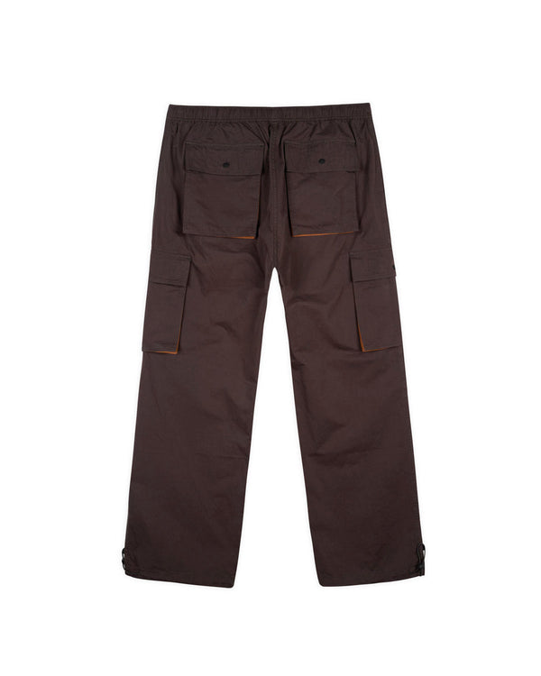 Brain Dead Adjustable Skate Pant, Dark Brown