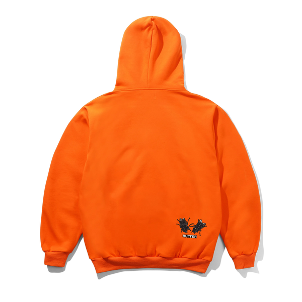 Butter Goods Again Zip-Thru Hood, Orange