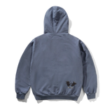 Again Zip-Thru Hood, Stone Blue