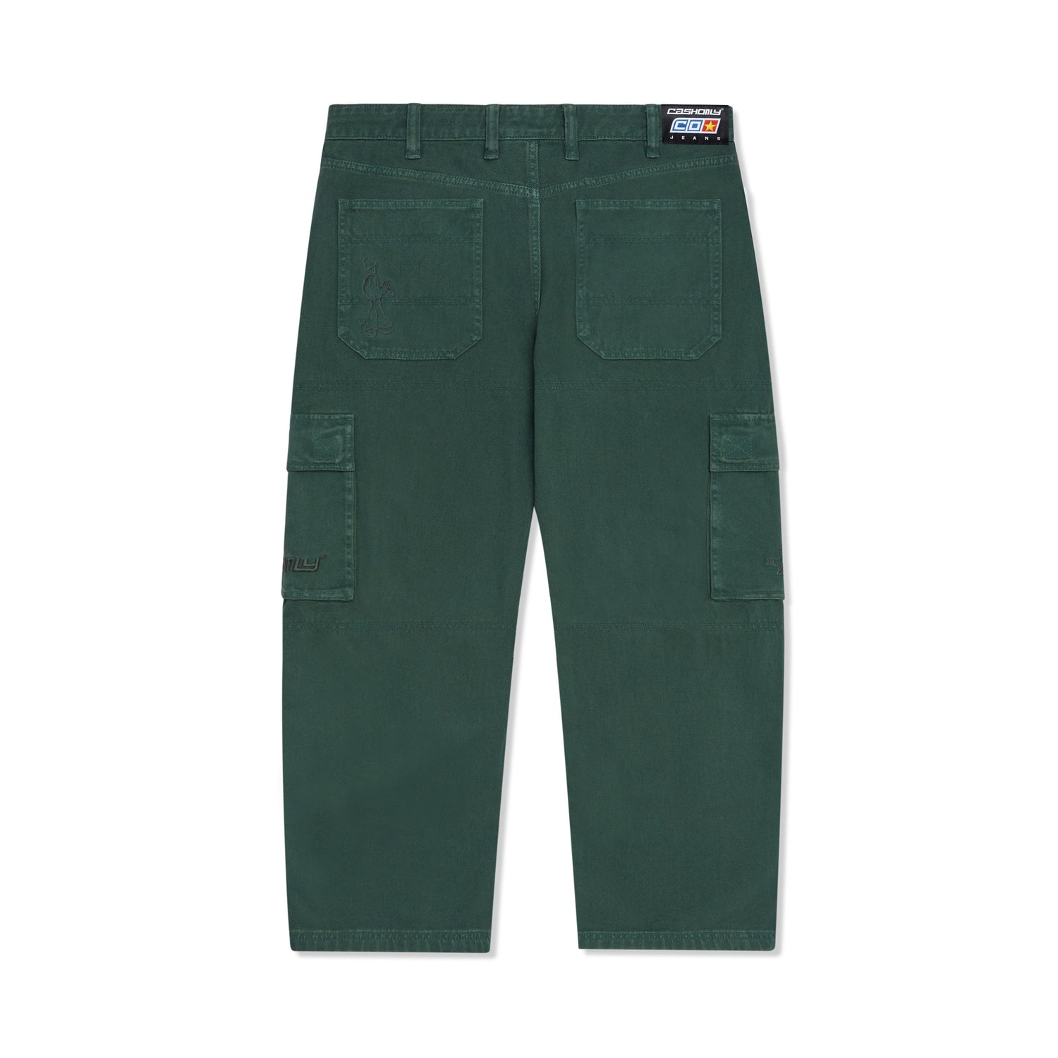 Aleka Cargo Jeans, Green  