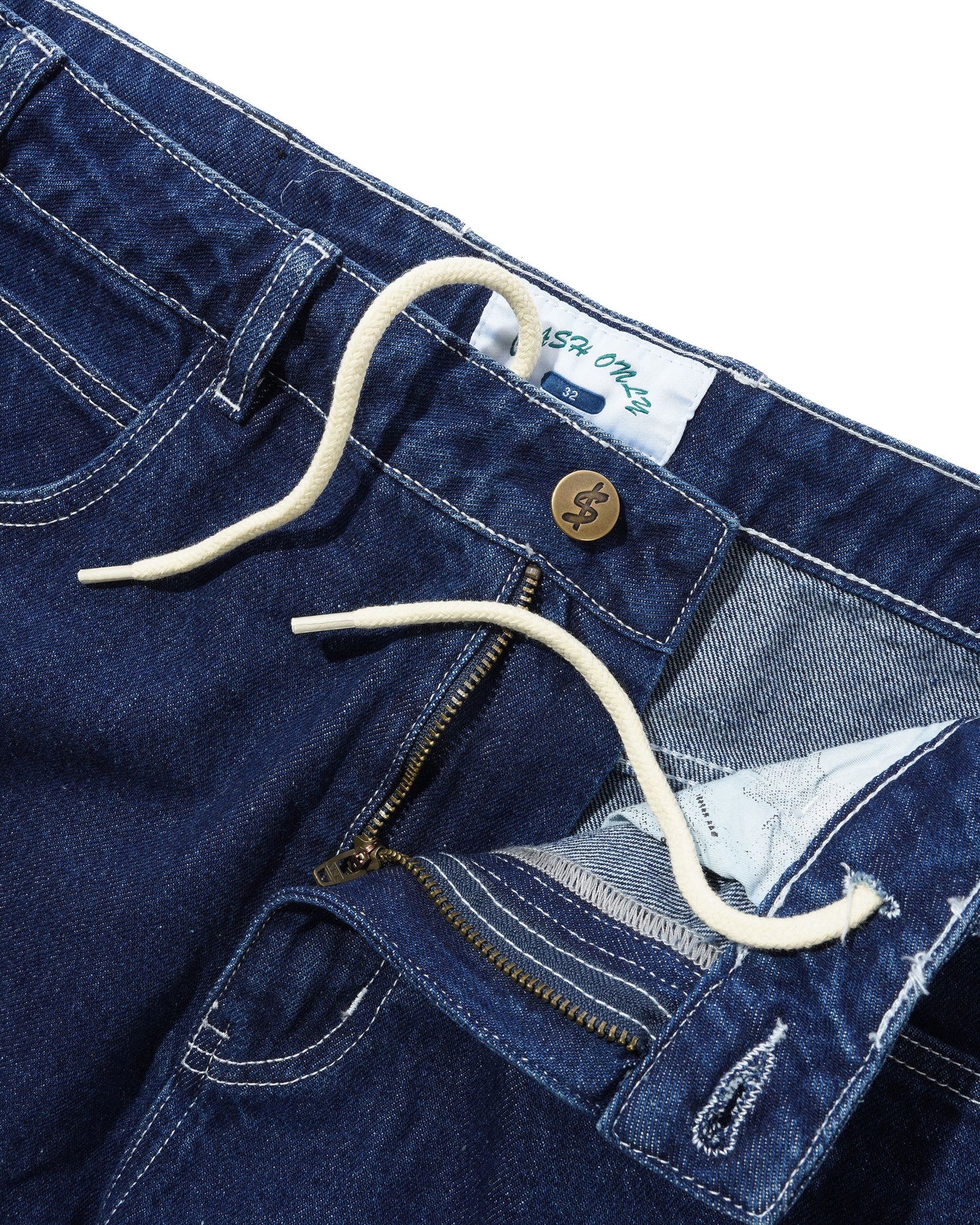 Aleka Denim Jeans, Dark Indigo