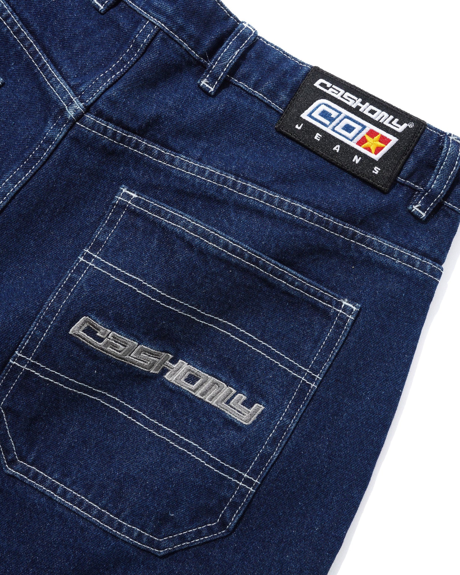 Aleka Denim Jeans, Dark Indigo