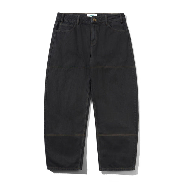 Cash Only Aleka Denim Jeans, Flat Black