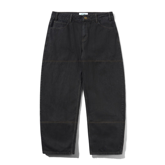 Aleka Denim Jeans, Flat Black