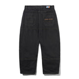 Aleka Denim Jeans, Flat Black