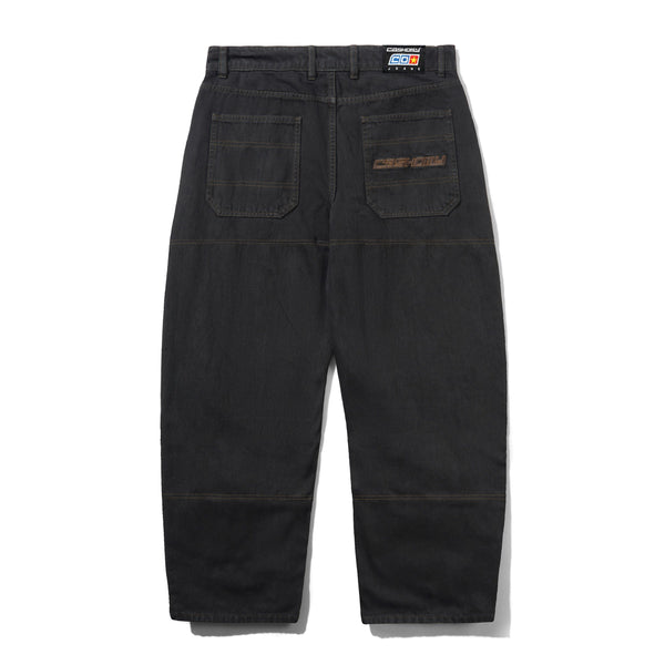 Cash Only Aleka Denim Jeans, Flat Black