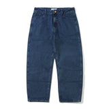 Aleka Denim Jeans, Washed Mid Blue