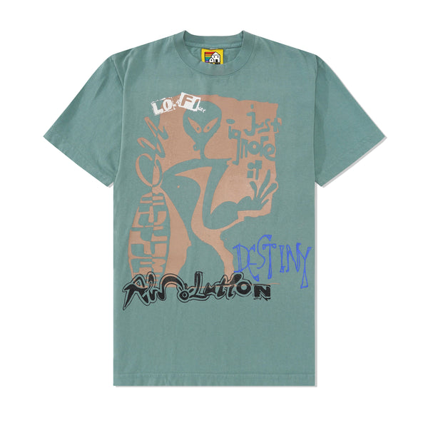 Lo-Fi Alien No.1 Tee, Sage