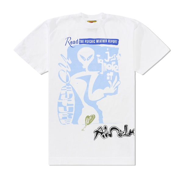 Lo-Fi Alien No.6 Tee, White
