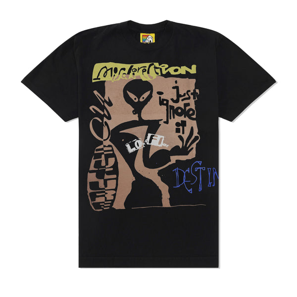 Lo-Fi Alien No.7 Tee, Black