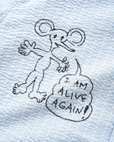 Alive Again Shirt, Light Blue