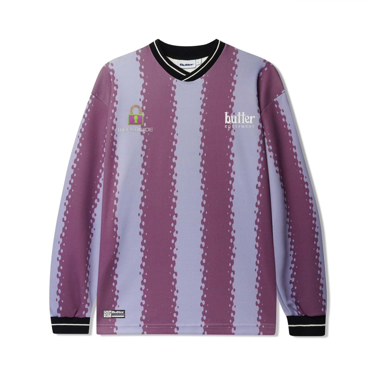 All City L/S Jersey, Grape / Redwood