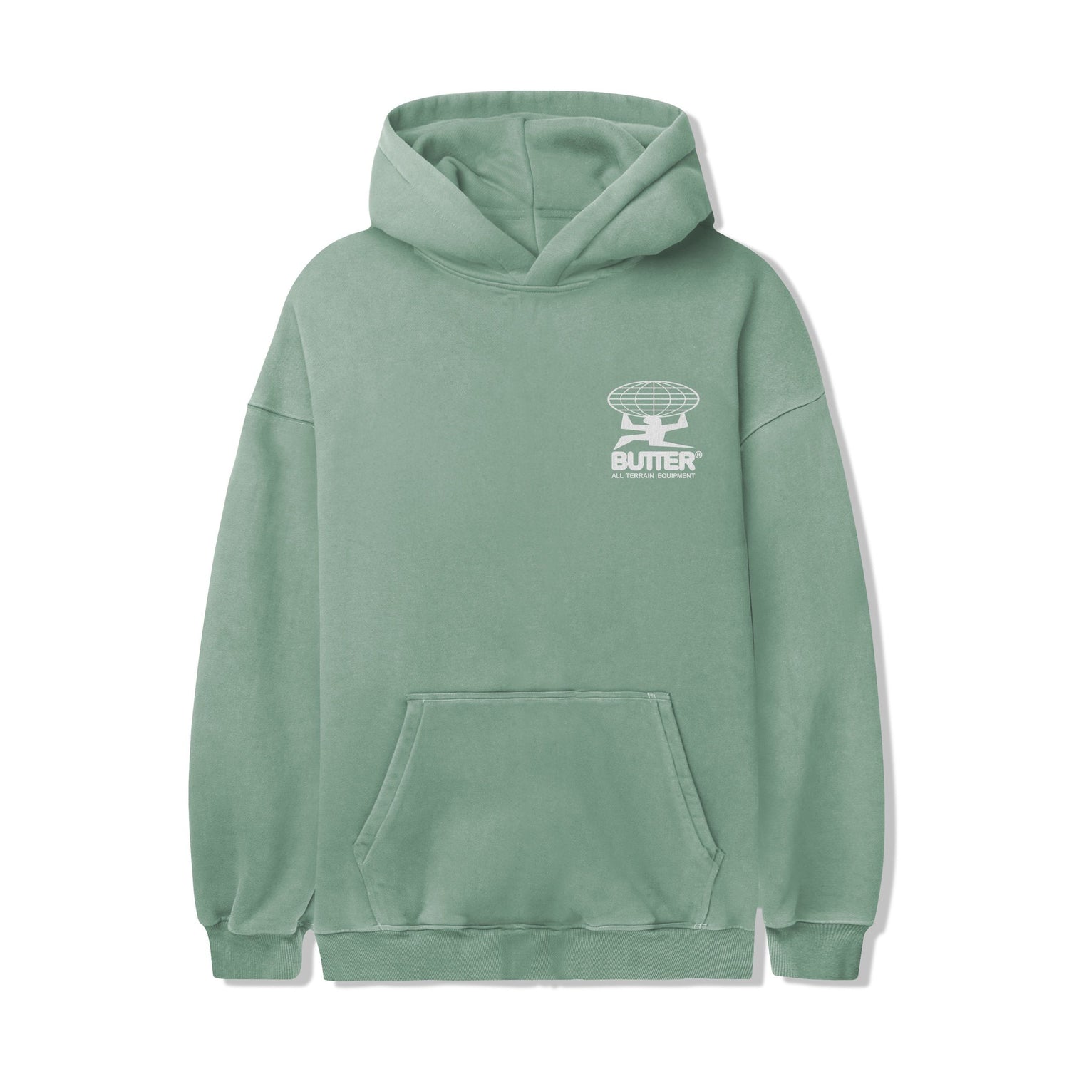 All Terrain Pullover Hood, Washed Jade