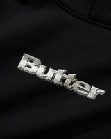 Alloy Logo Pullover Hood, Black