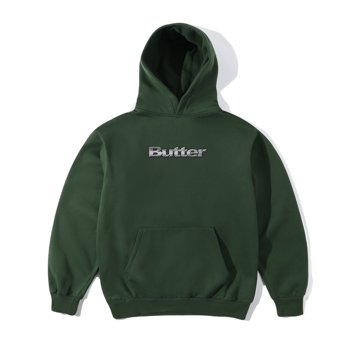 Alloy Logo Pullover Hood, Bottle Green