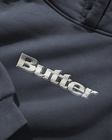 Alloy Logo Pullover Hood, Lead Blue