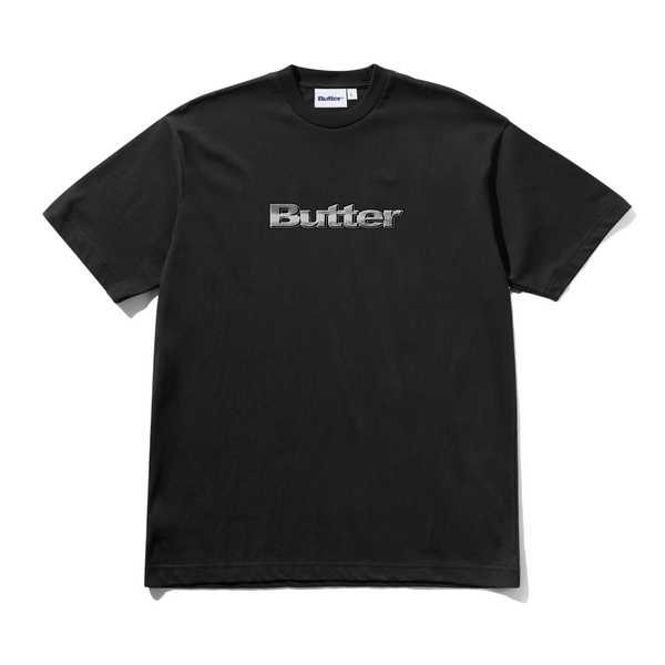 Butter Goods Alloy Logo Tee, Black