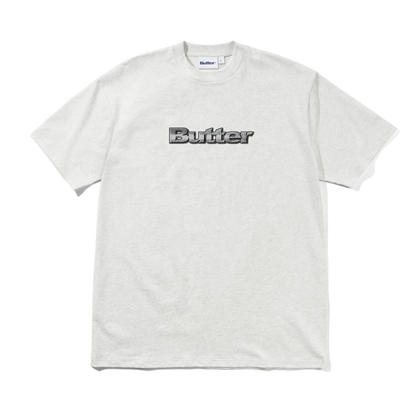Butter Goods Alloy Logo Tee, Ash
