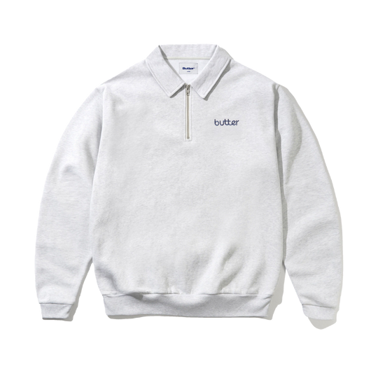 Alpine 1/4 Zip Sweater, Ash