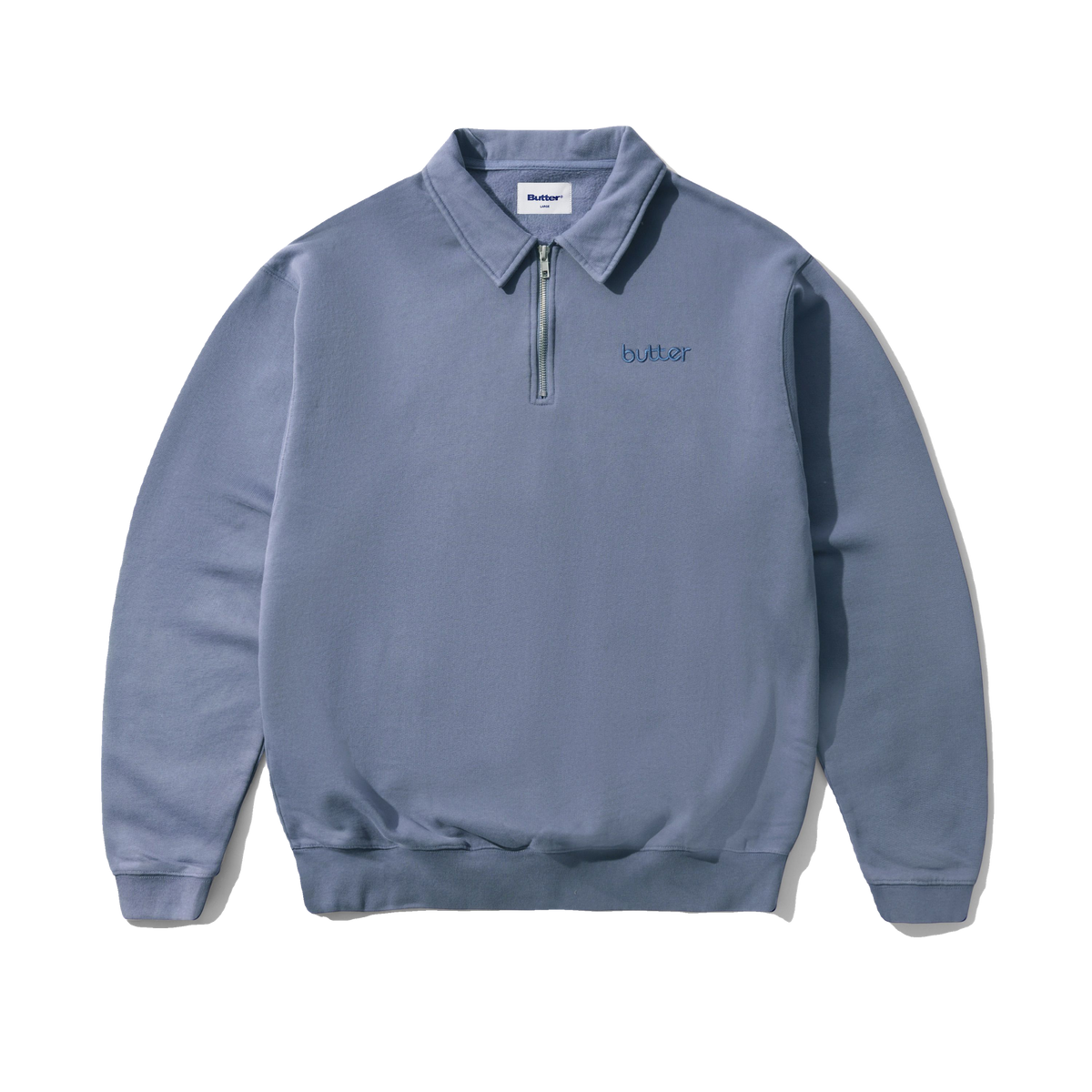 Alpine 1/4 Zip Sweater, Washed Navy