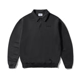 Alpine 1/4 Zip Sweater, Washed Black