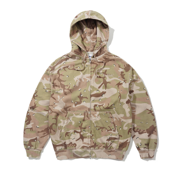 Butter Goods Alpine Zip-Thru Hood, Desert Camo