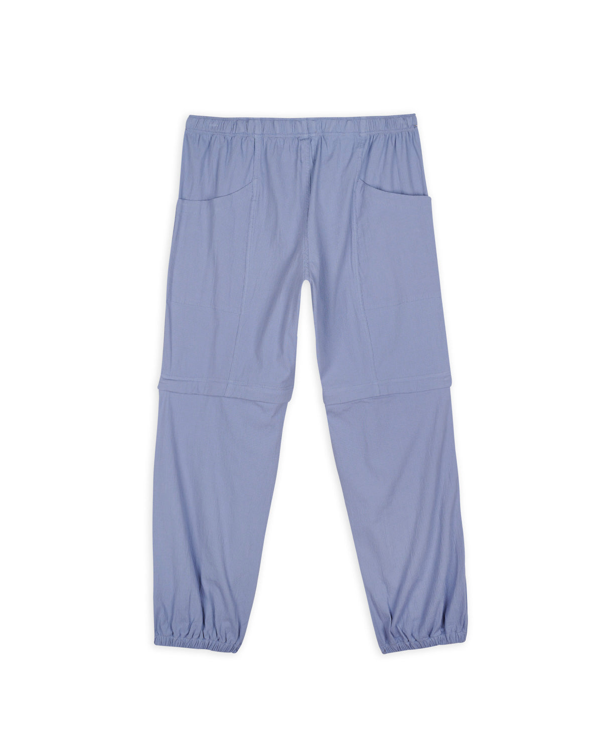 Alpinist Seersucker Convertible Pants, Slate Blue