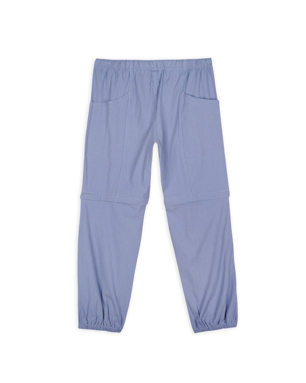 Brain Dead Alpinist Seersucker Convertible Pants, Slate Blue