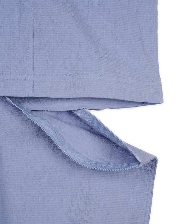 Brain Dead Alpinist Seersucker Convertible Pants, Slate Blue
