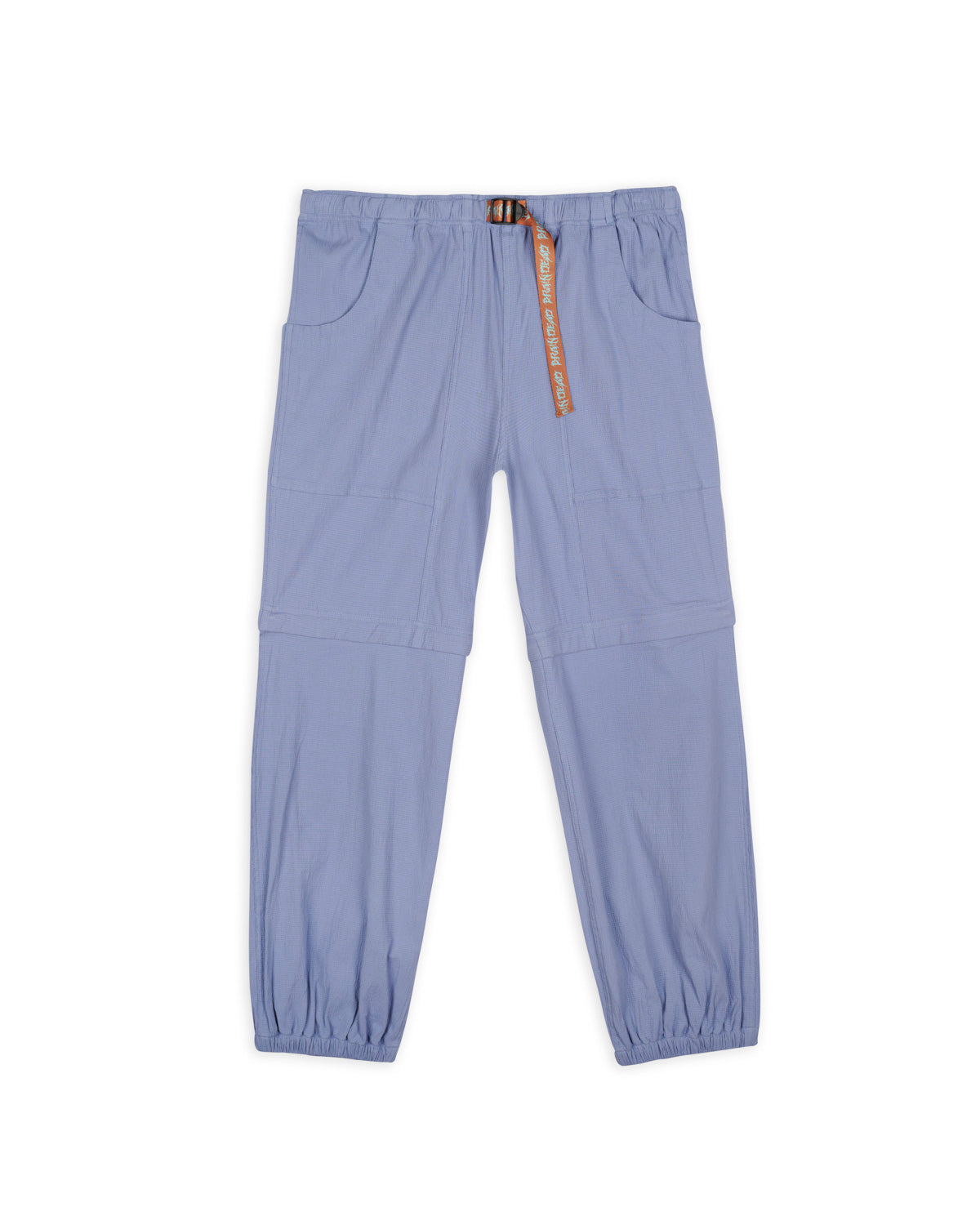 Alpinist Seersucker Convertible Pants, Slate Blue