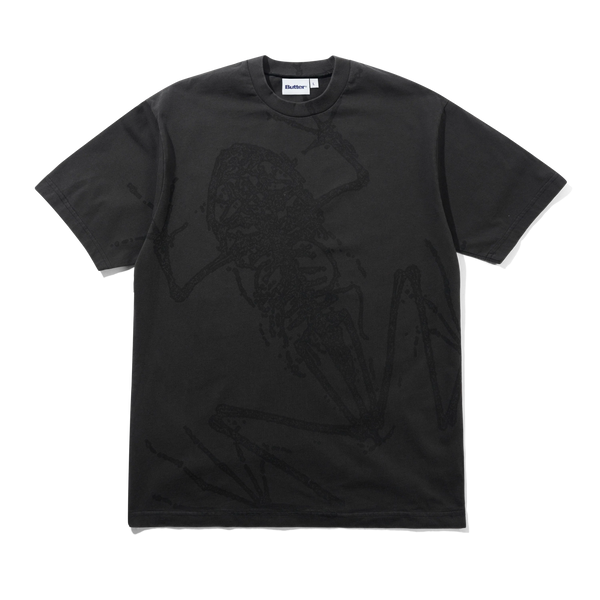 Butter Goods Amphibian Tee, Washed Black