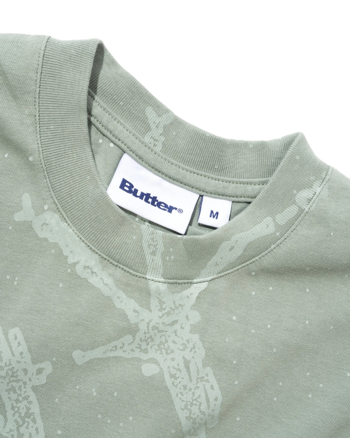 Amphibian Tee, Washed Dull Mint