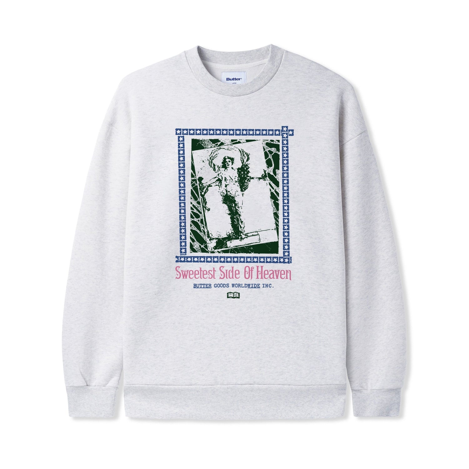 Angel Crewneck, Ash