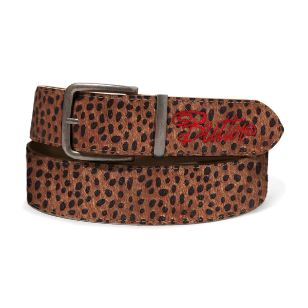 Butter Goods Animal Hide Belt, Deer