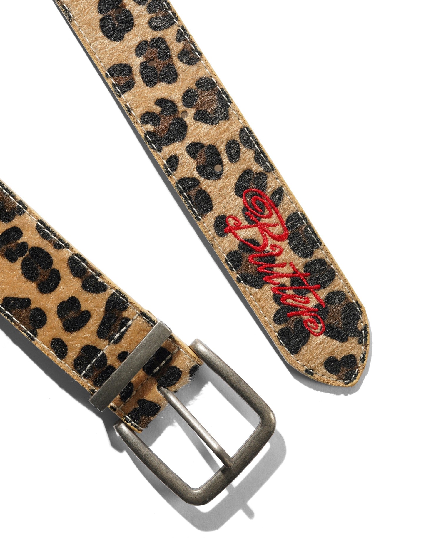 Animal Hide Belt, Leopard