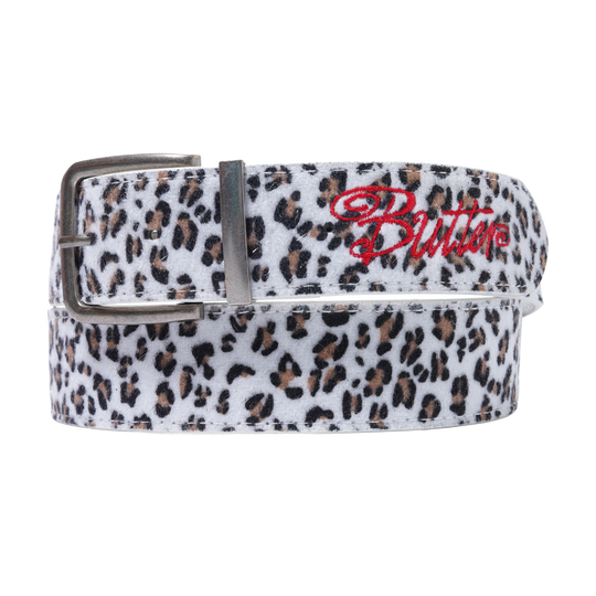 Animal Hide Belt, Snow Leopard