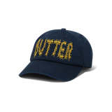 Ants 6 Panel Cap, Washed Navy