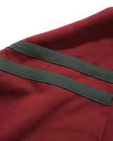 Applique Rugby Polo, Burgundy