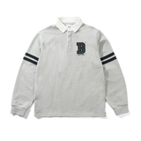 Applique Rugby Polo, Heather